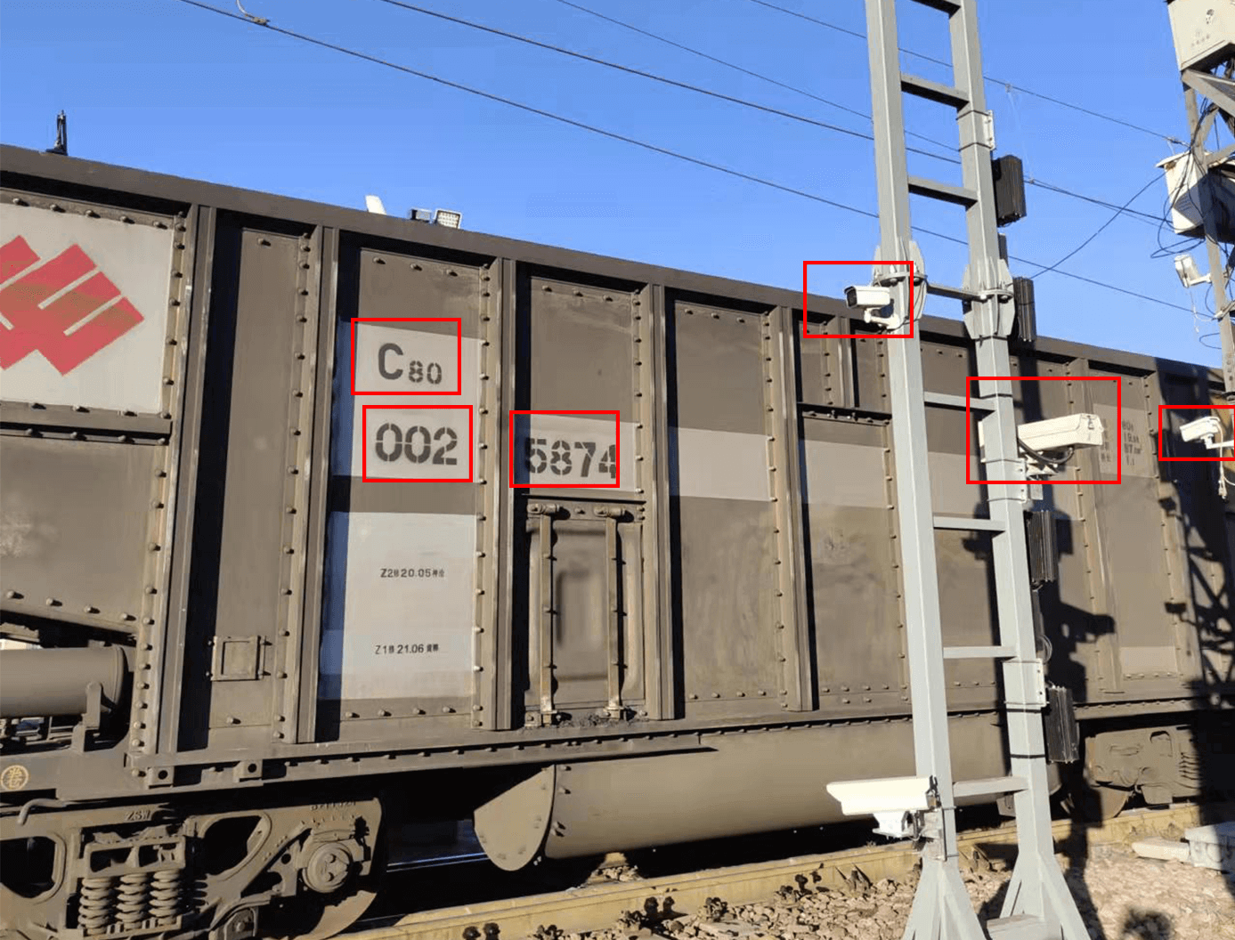 车厢信息识别准确率100%